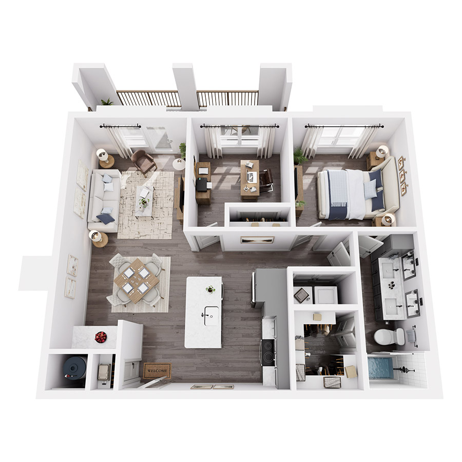 The Leery floor plan