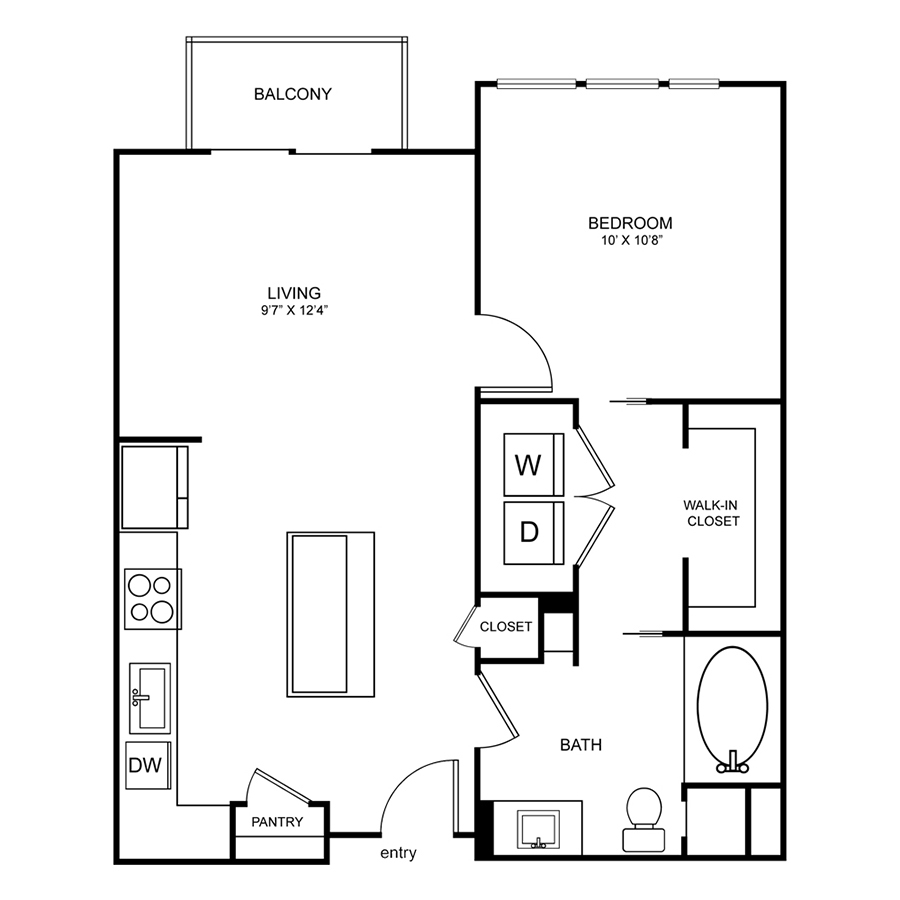 Allie floor plan