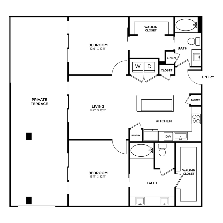 Kristin floor plan
