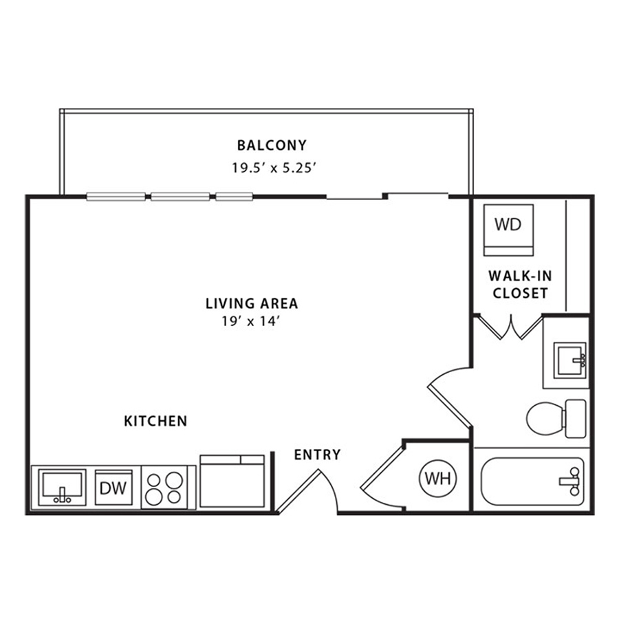 Belle floor plan