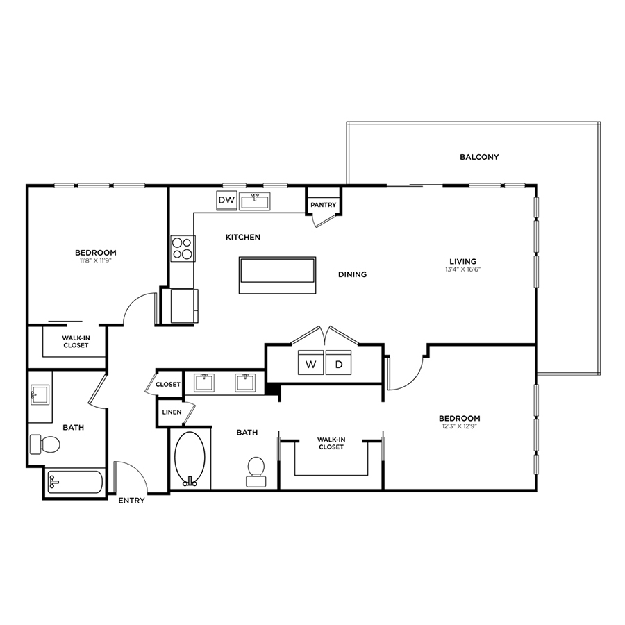 Mona floor plan