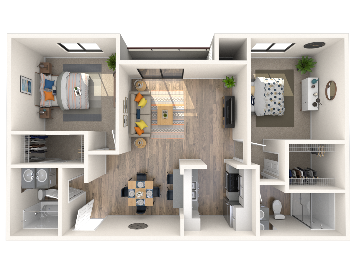 Plan B floor plan