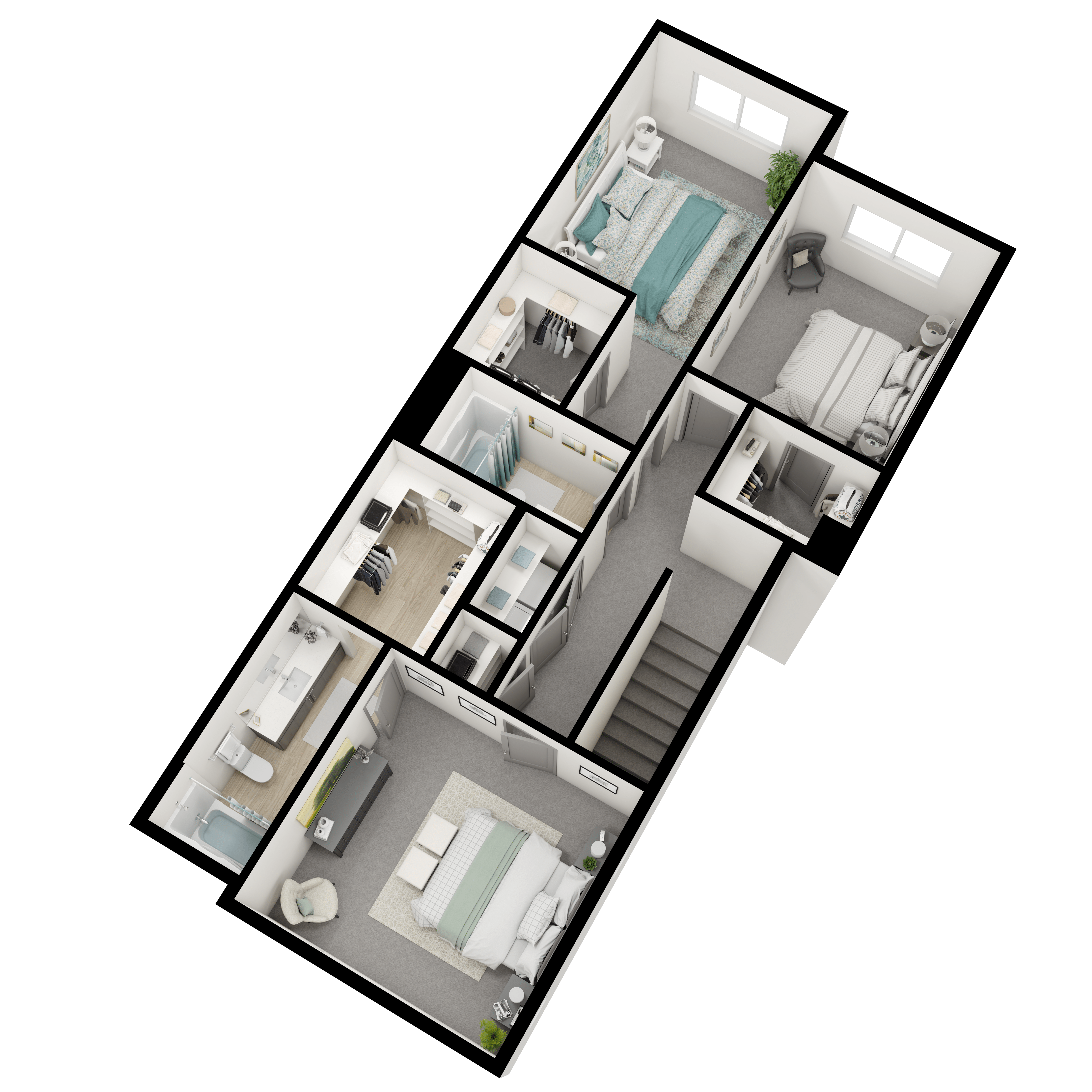 Arrowhead 3-Bed w/Unfinished Basement (East) floor plan