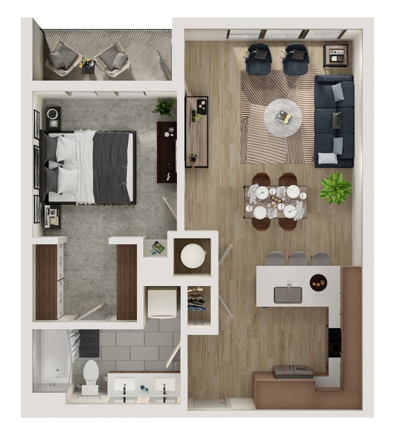 A6 floor plan