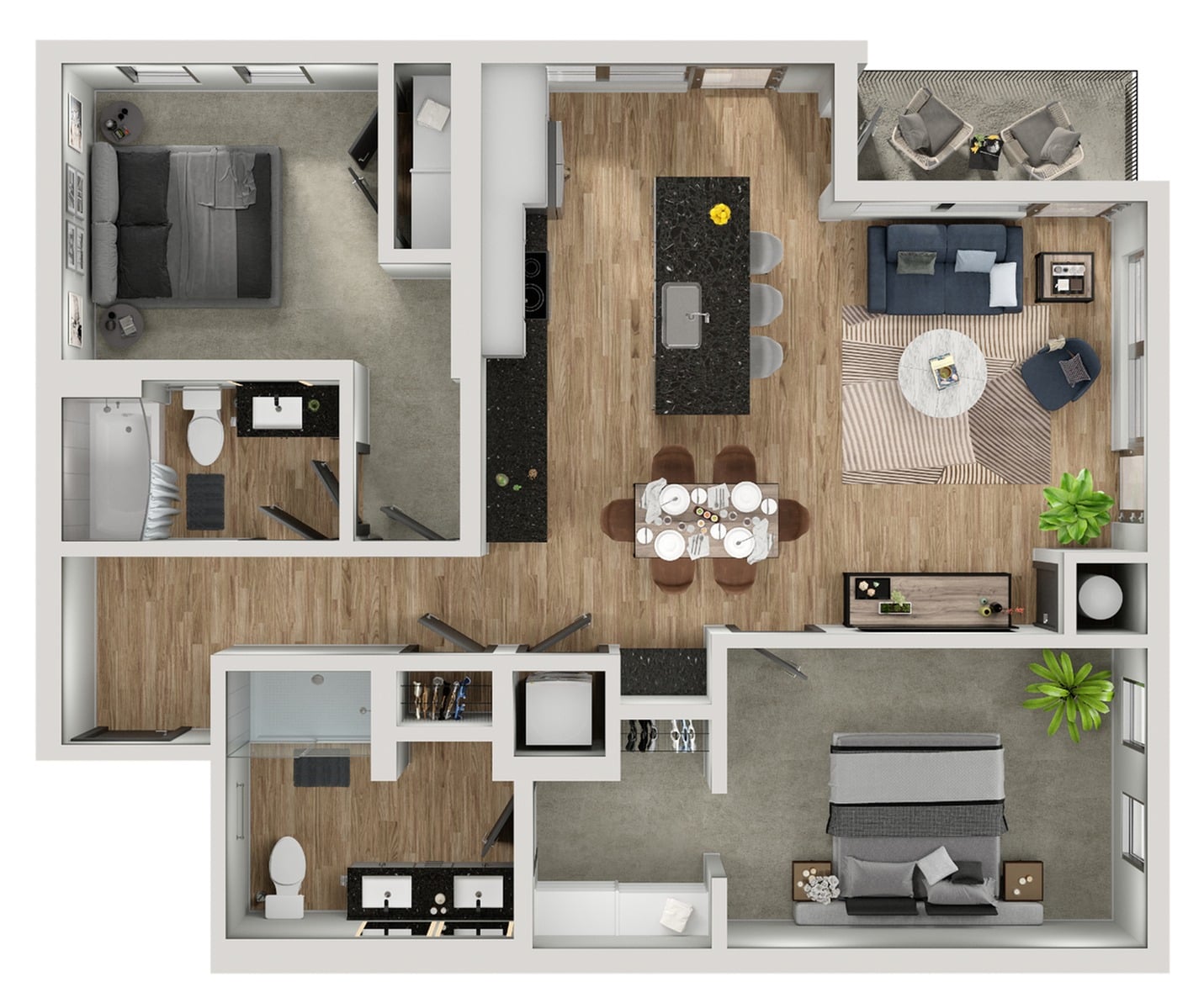 B4 floor plan