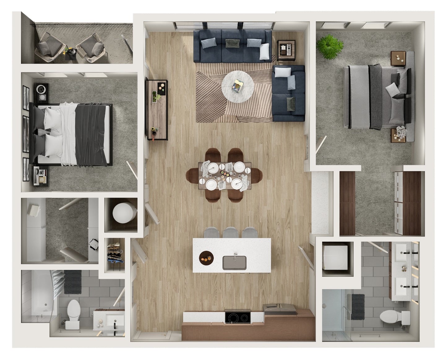 B6 floor plan