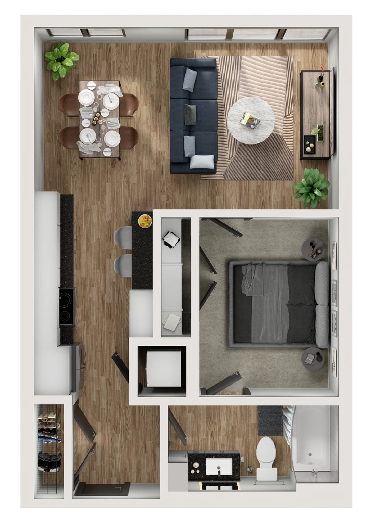 A1 floor plan