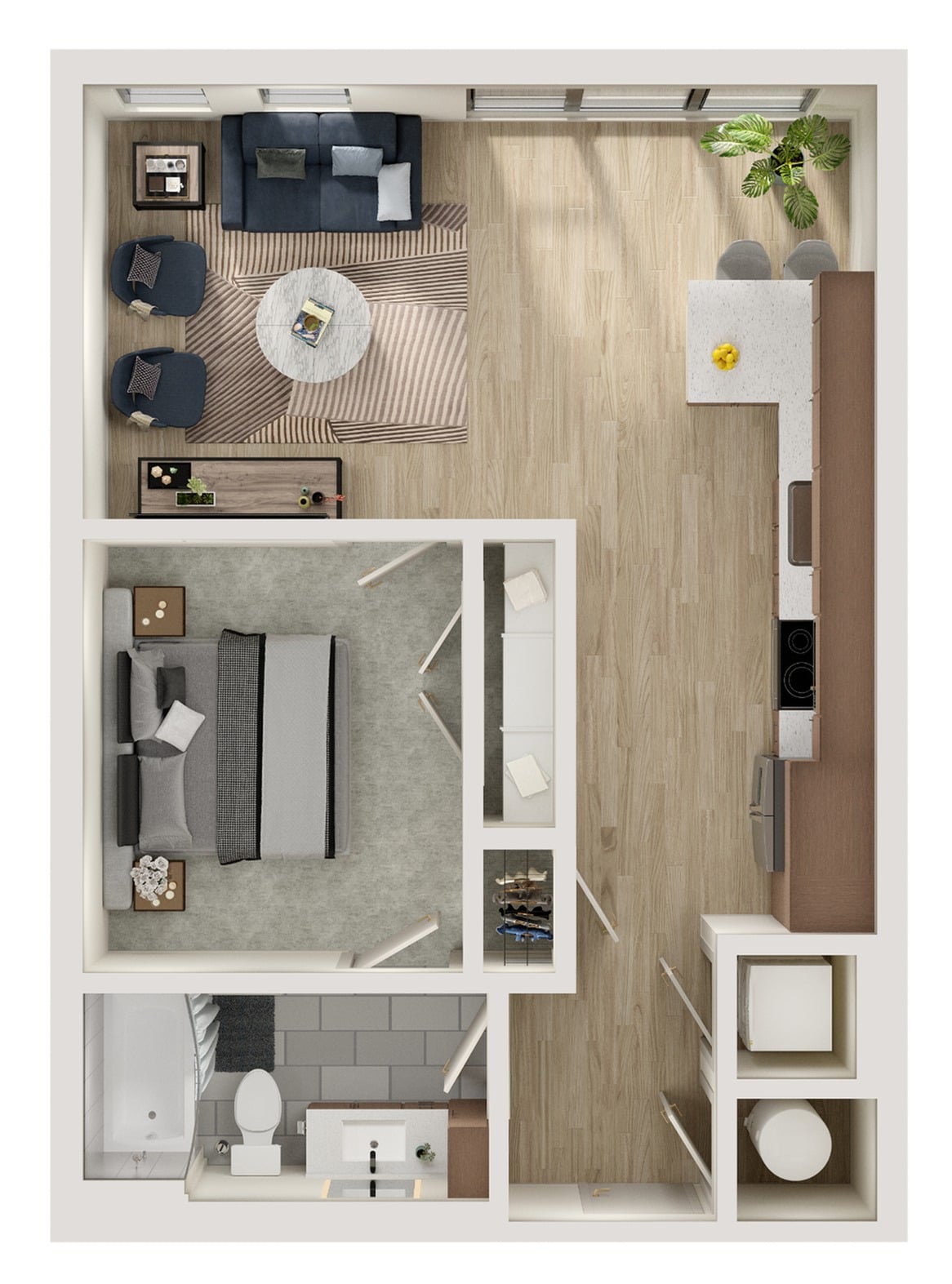 A2 floor plan