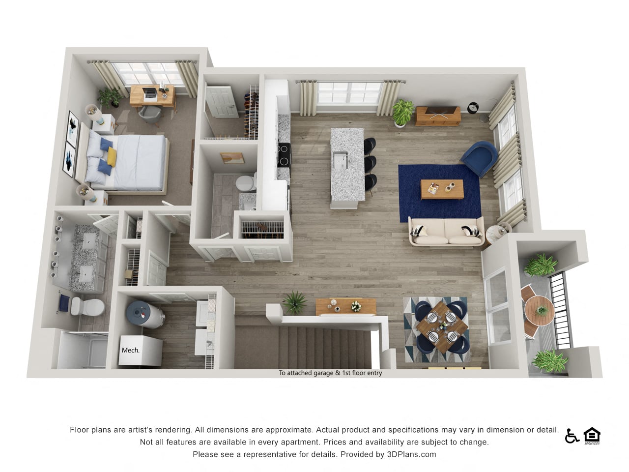 The Harrison floor plan