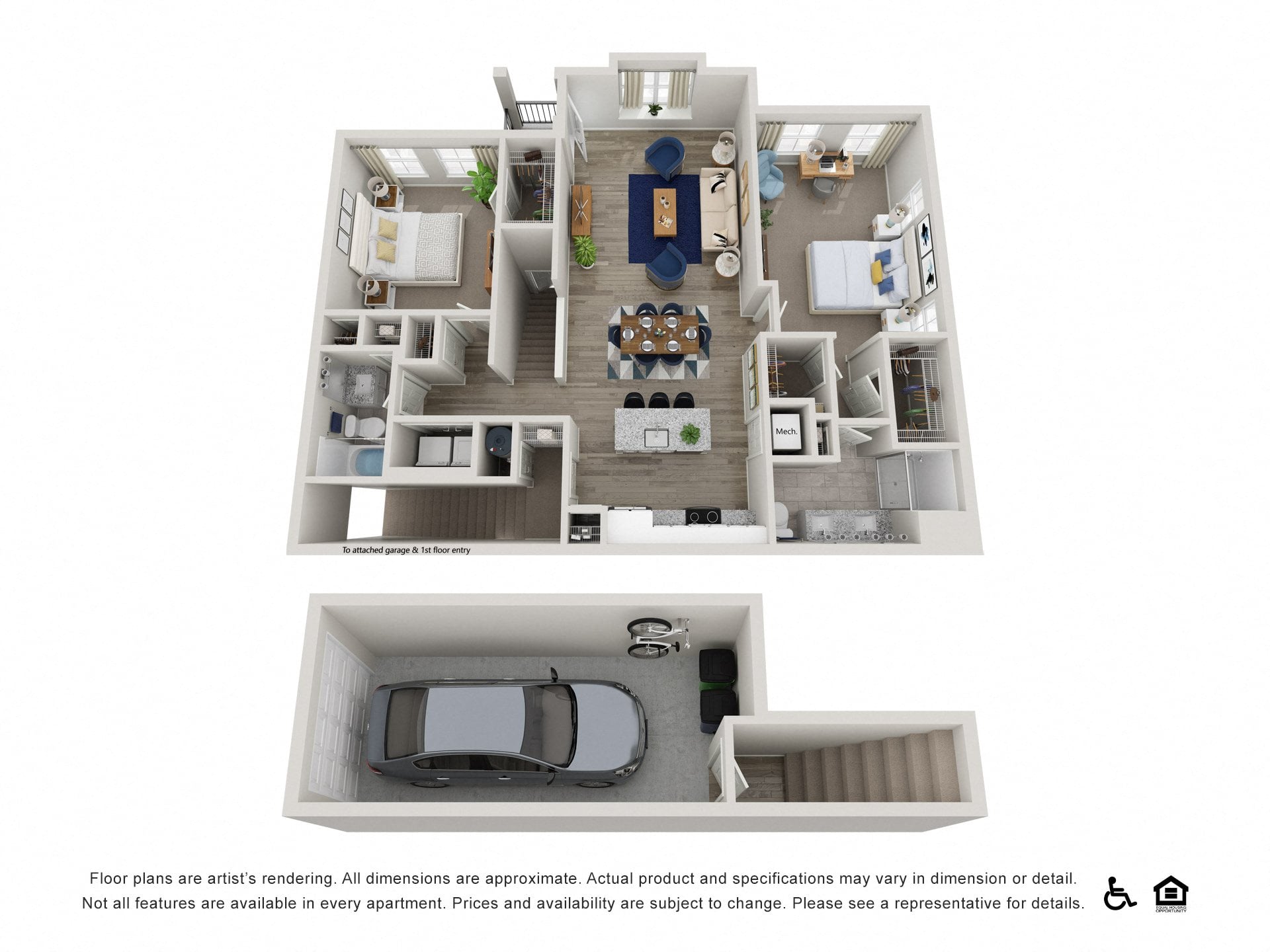 The Evans floor plan