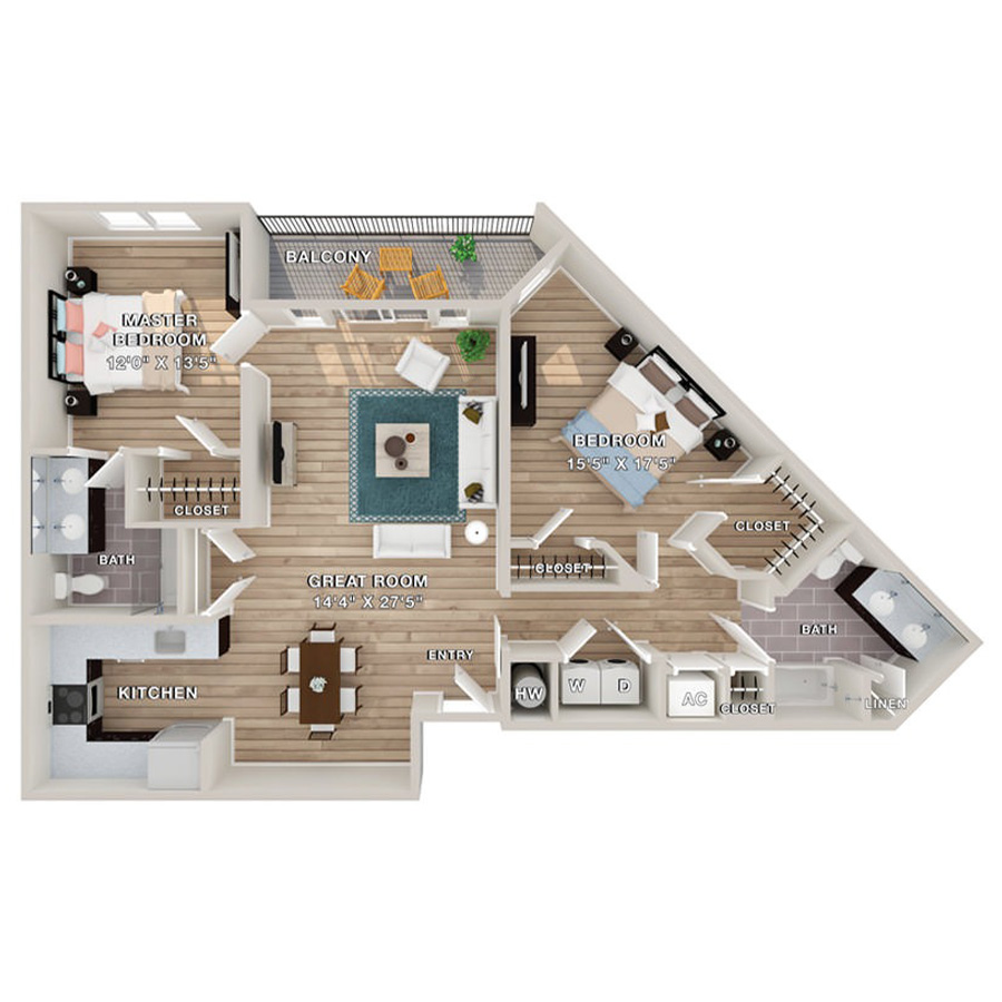 Bergen floor plan