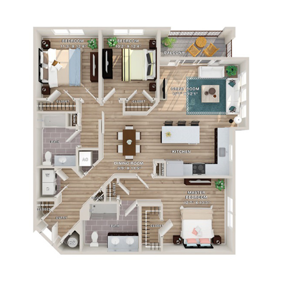 Chestnut floor plan