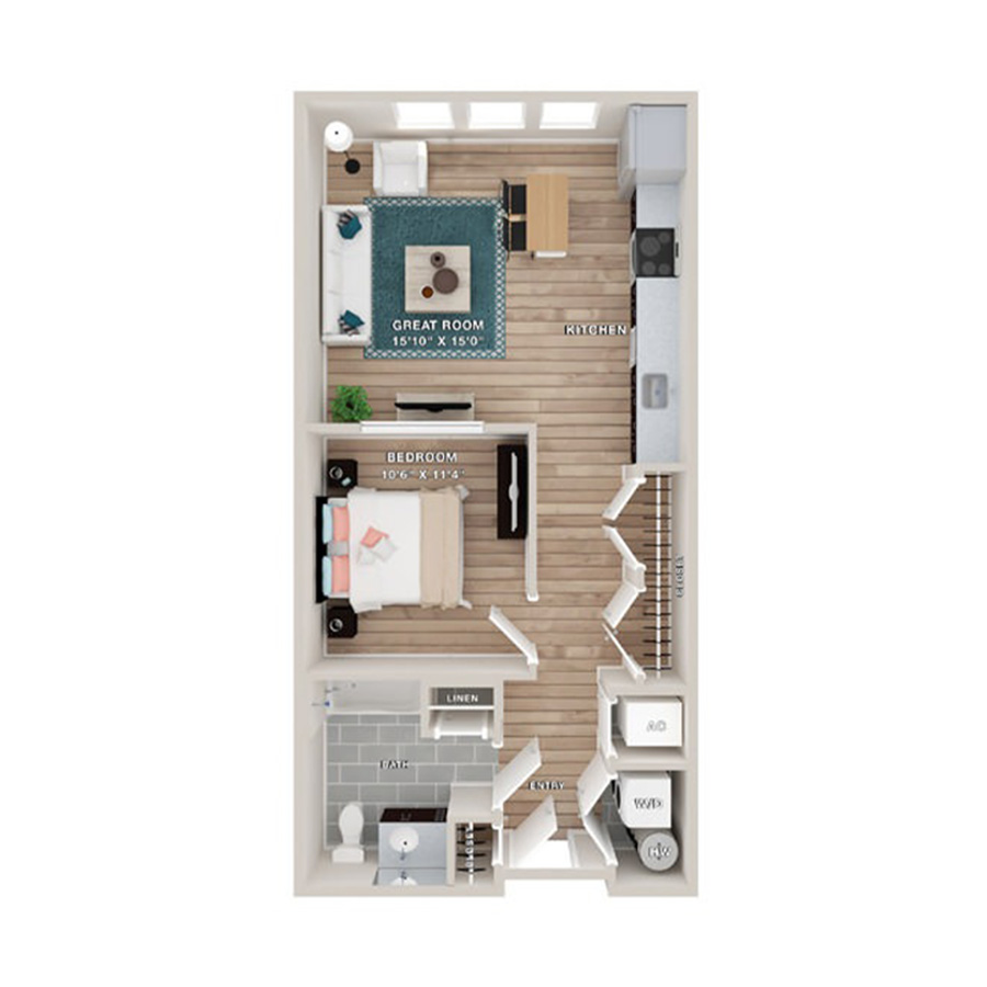 Seaview floor plan
