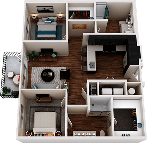 B3F floor plan
