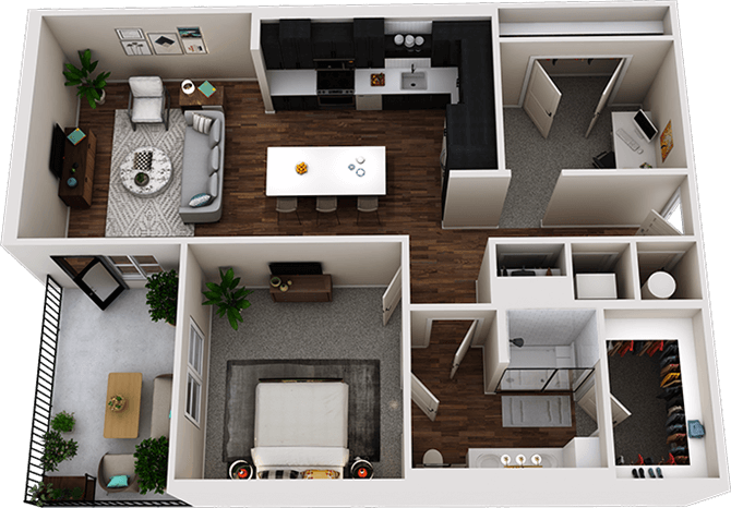 A2F floor plan
