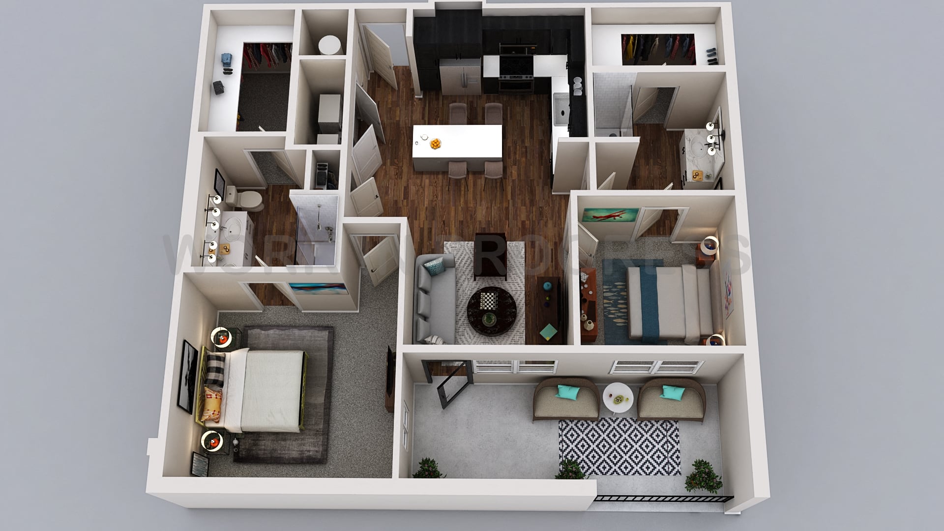 B4F floor plan