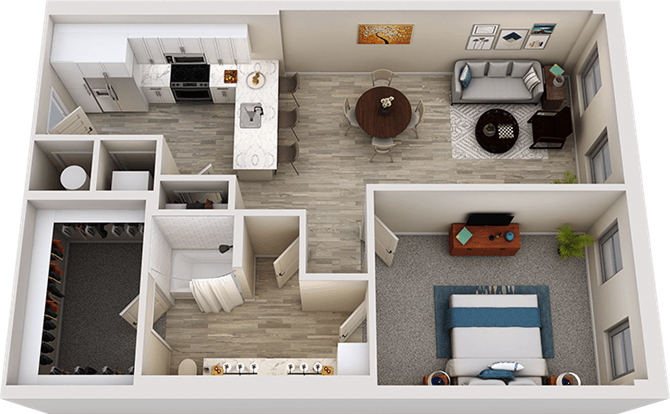 A4E floor plan