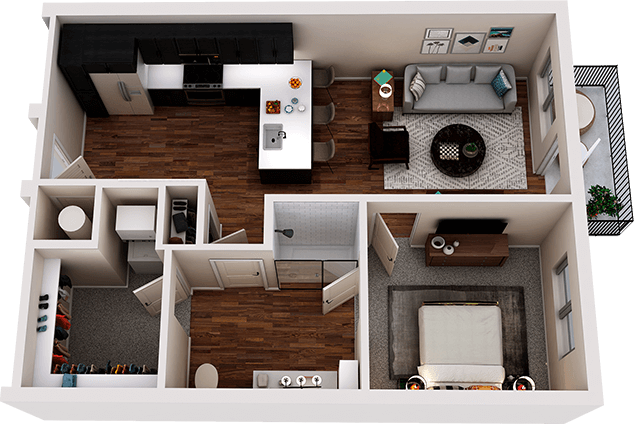 A1F floor plan