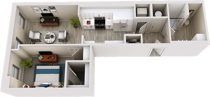 A2E floor plan