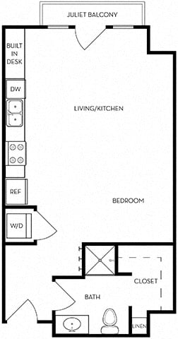 Aria floor plan