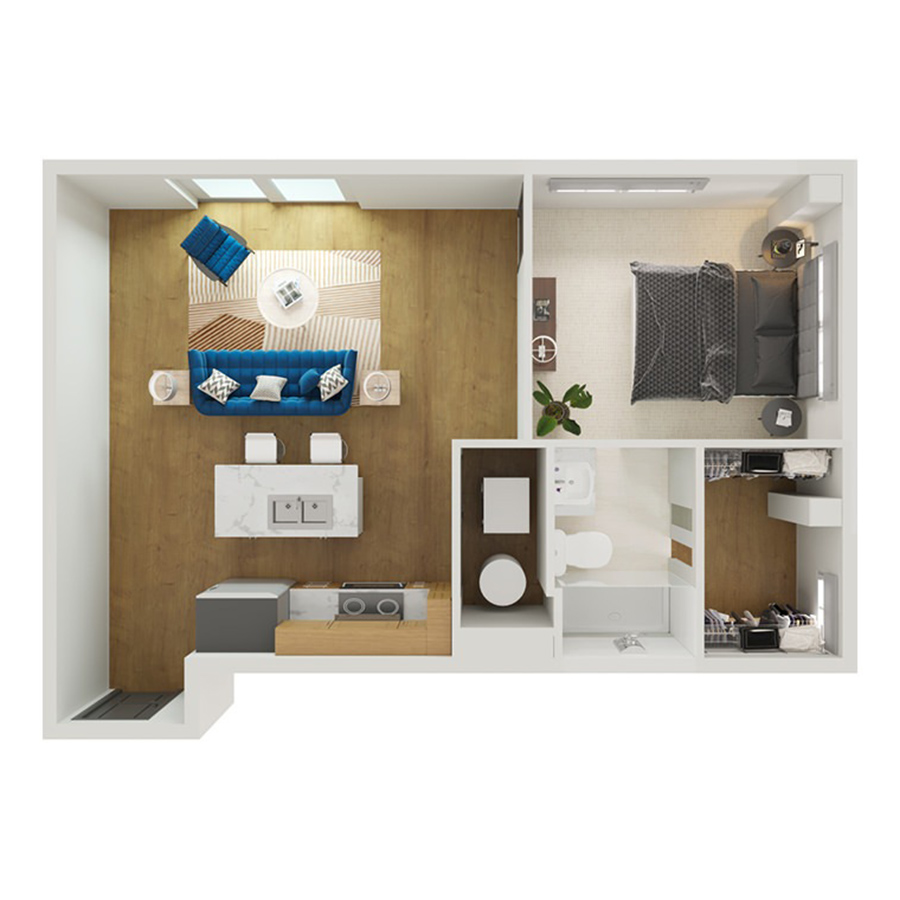 7B floor plan