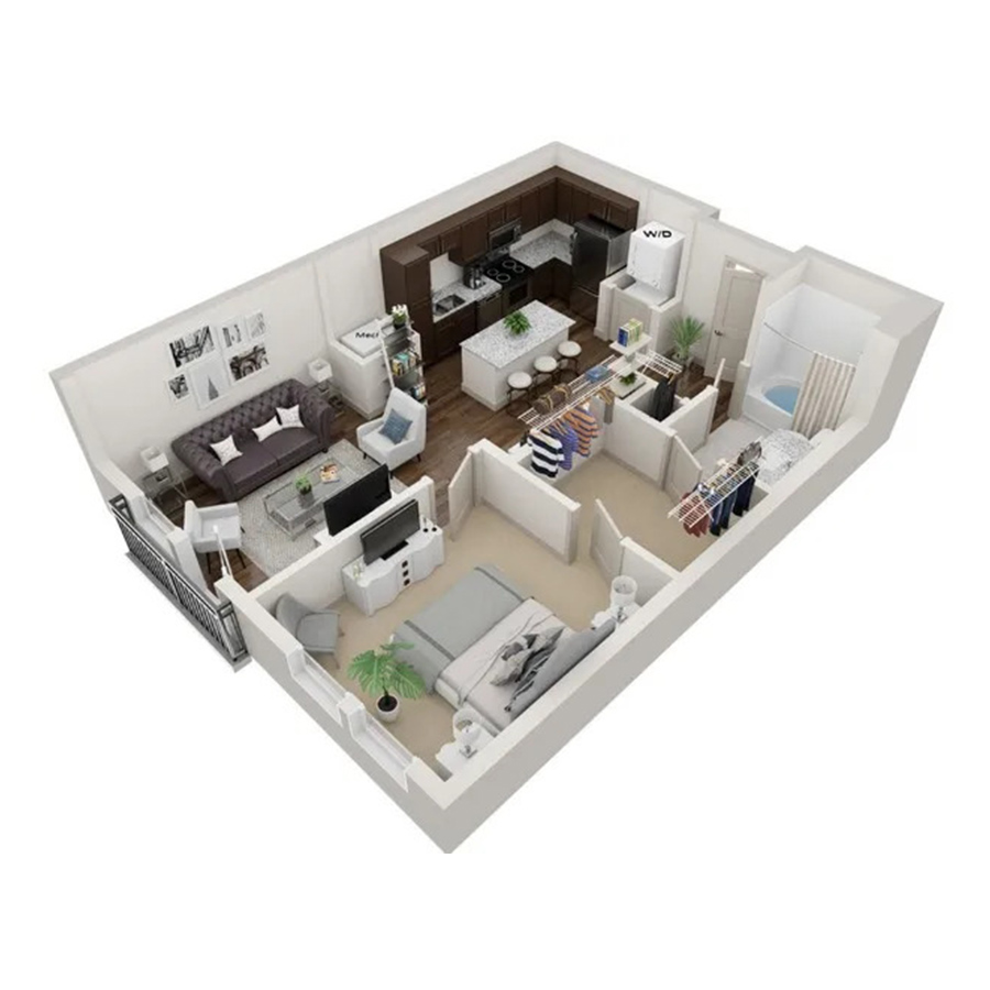 A2 floor plan