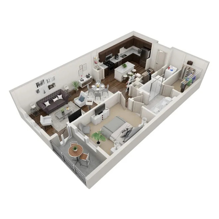 A1B floor plan