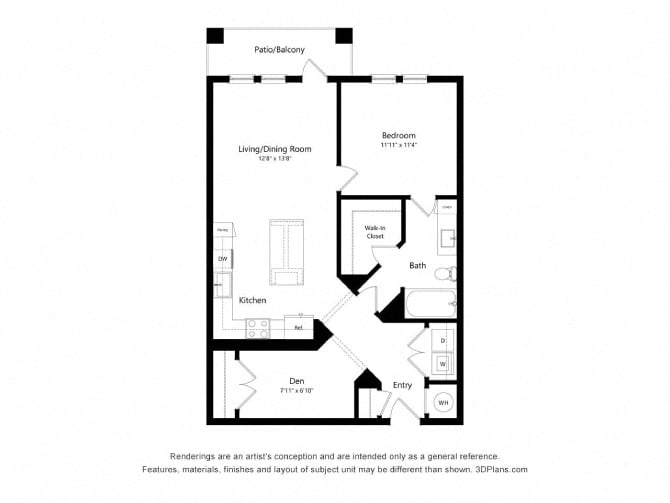 A2 floor plan