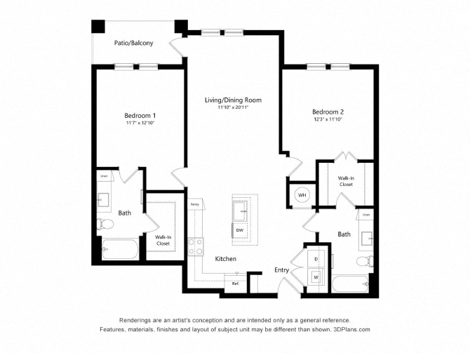 B1.1 floor plan
