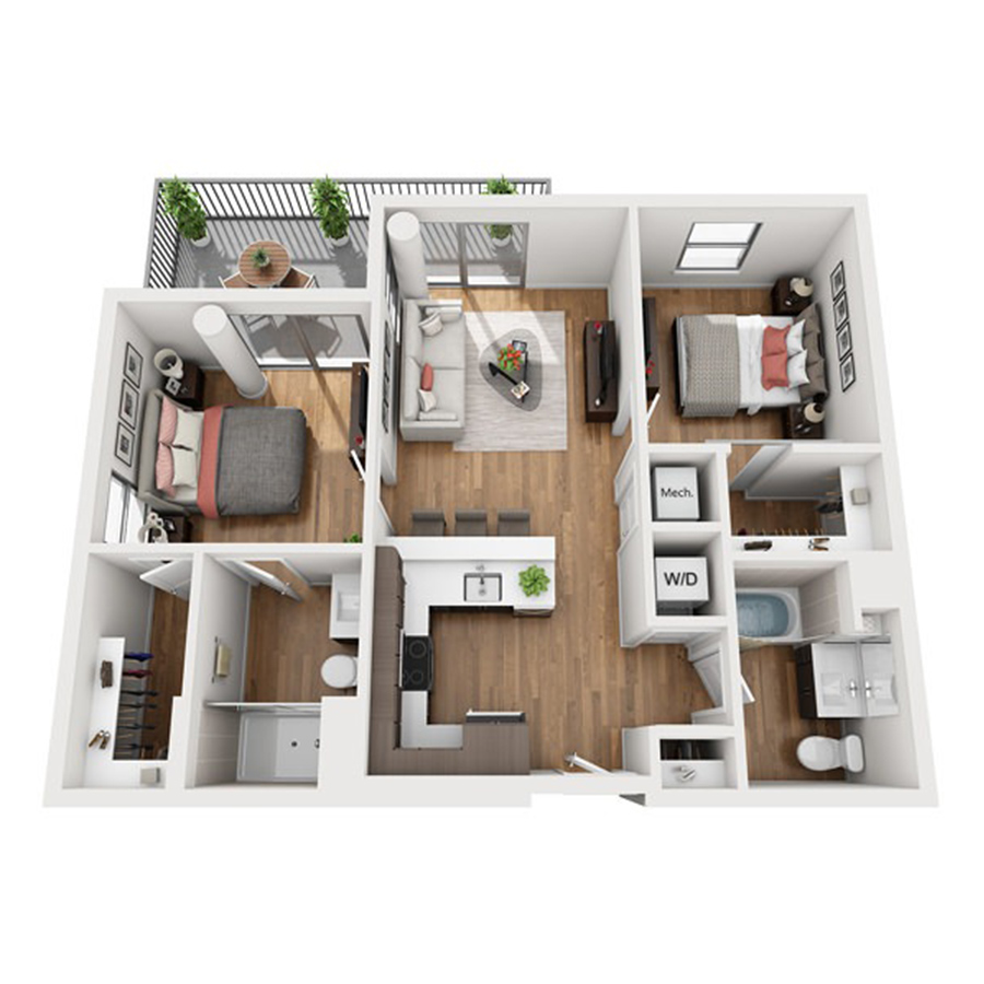B1b floor plan
