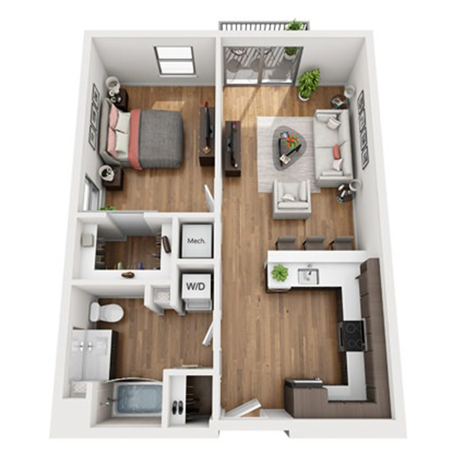 A1b floor plan