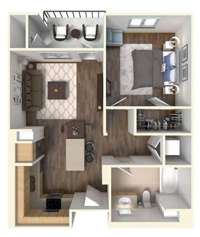 A1 floor plan