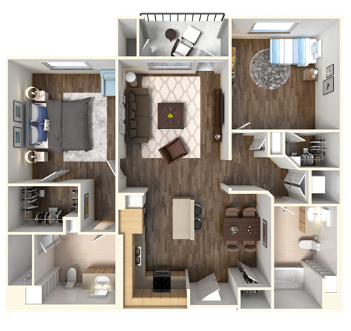 B4 floor plan