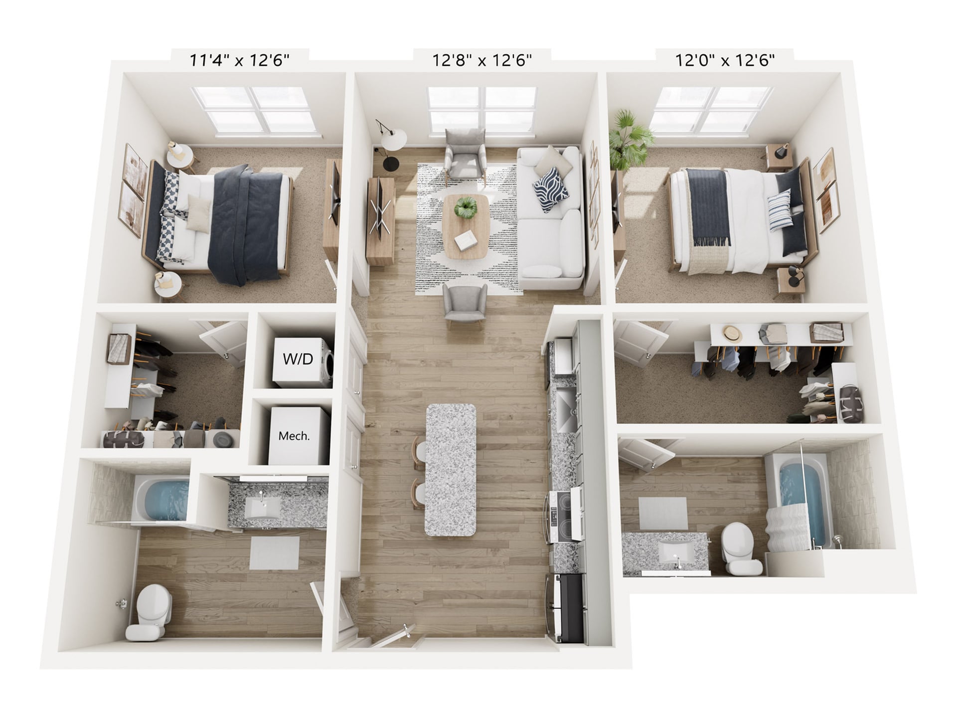 B1A floor plan