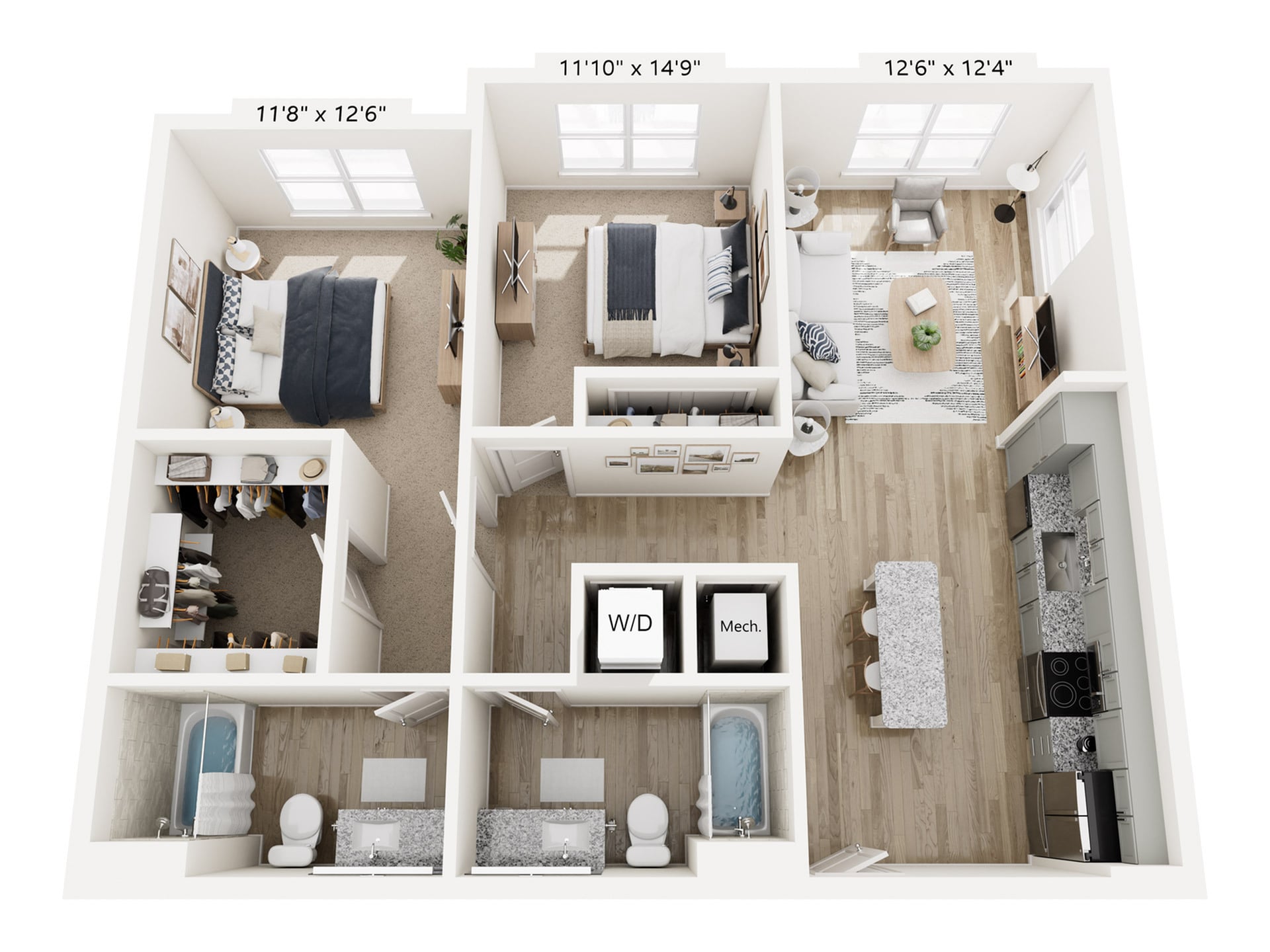 B2 floor plan