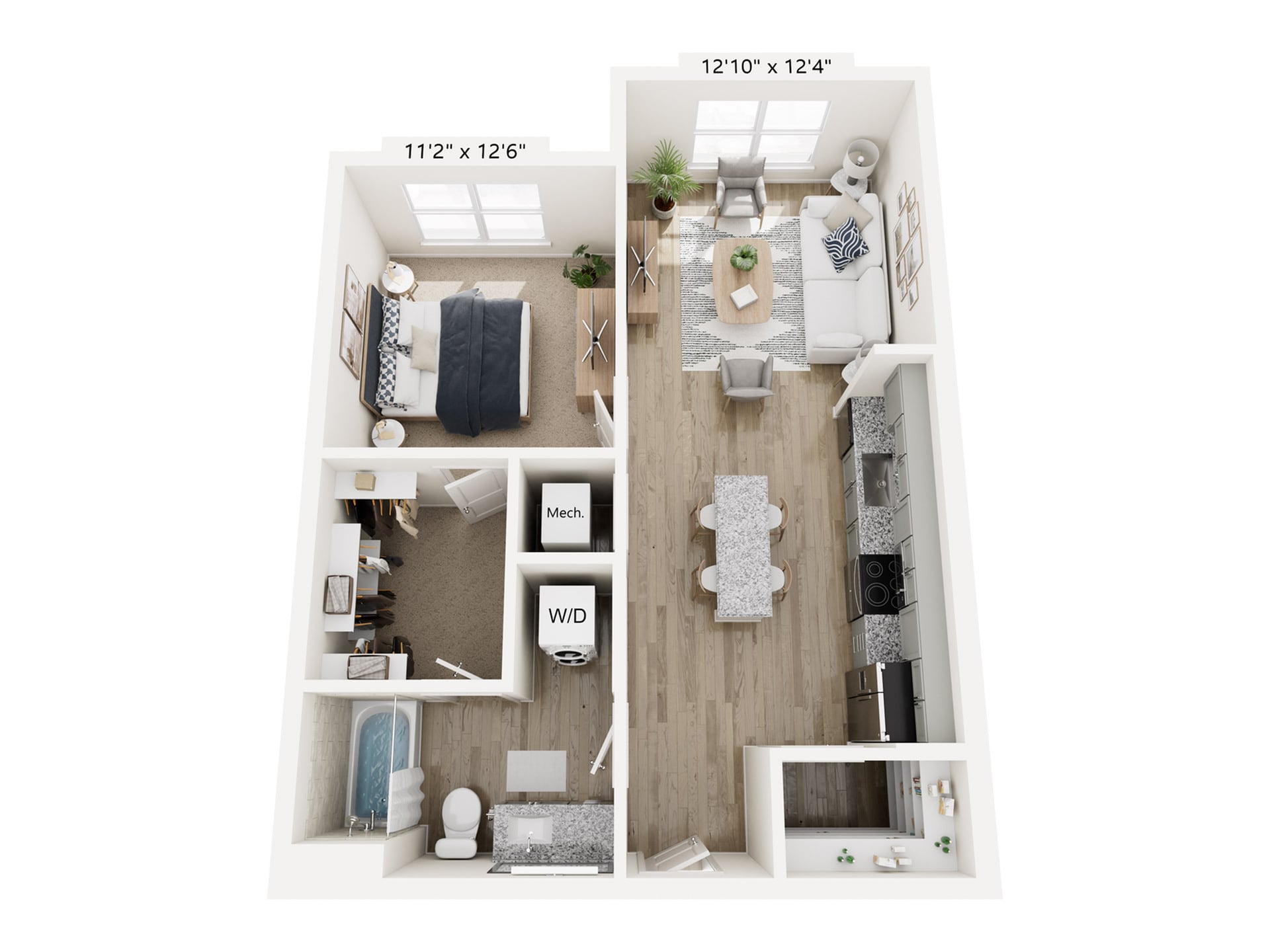 A1 floor plan