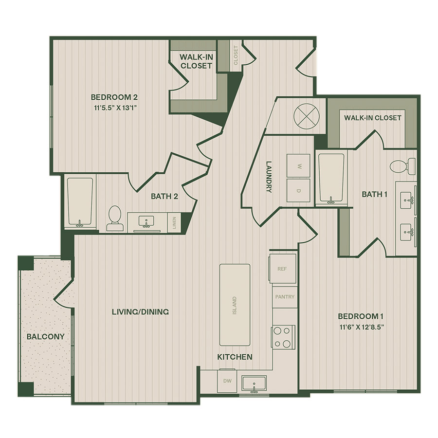 B2 floor plan