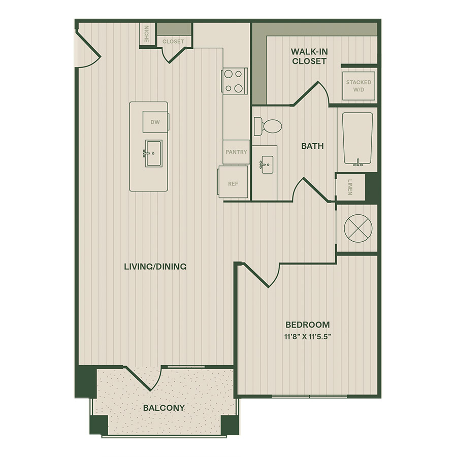 A1 floor plan