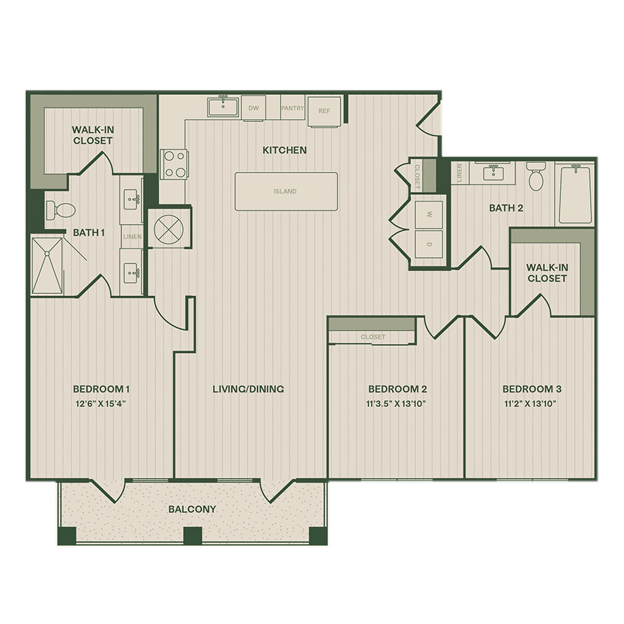 C1 floor plan