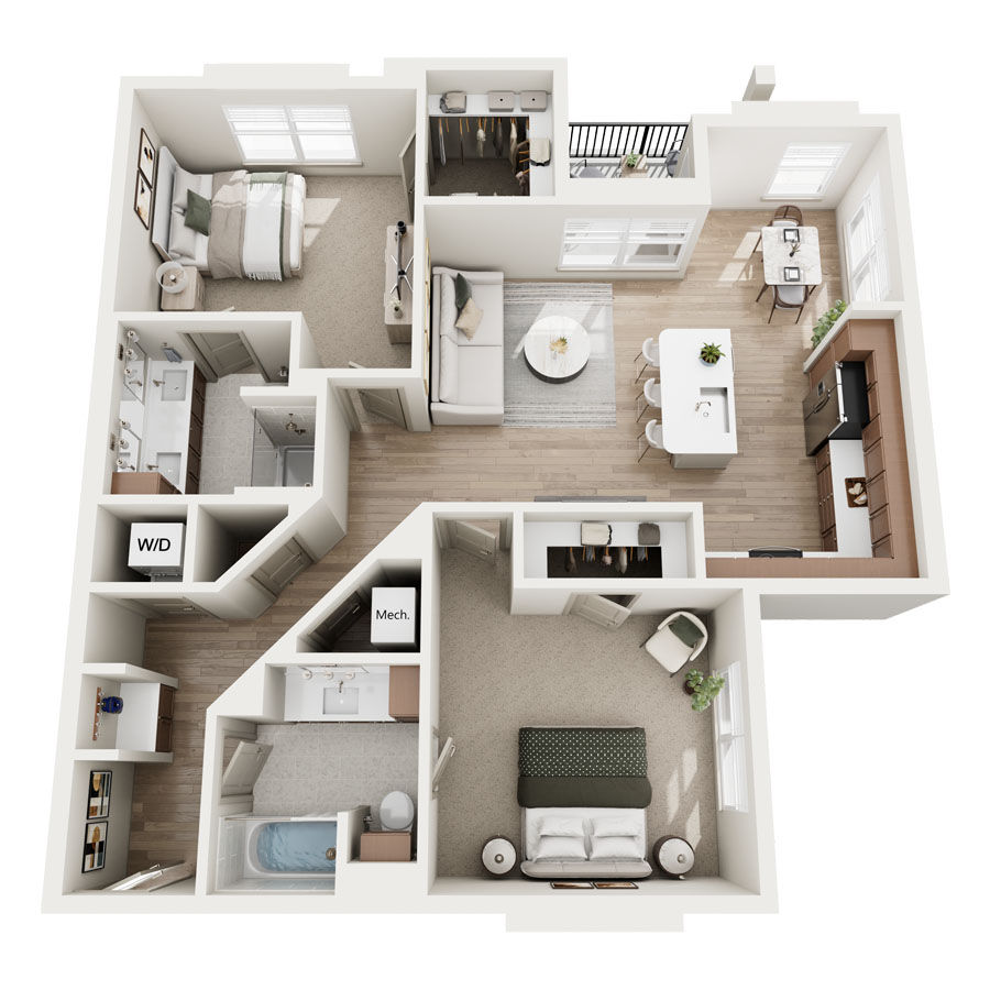 B1TA floor plan