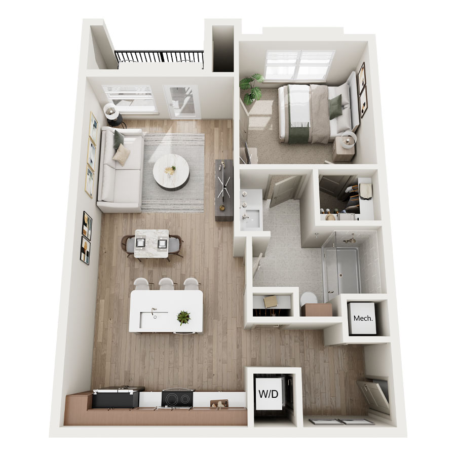 A0 floor plan