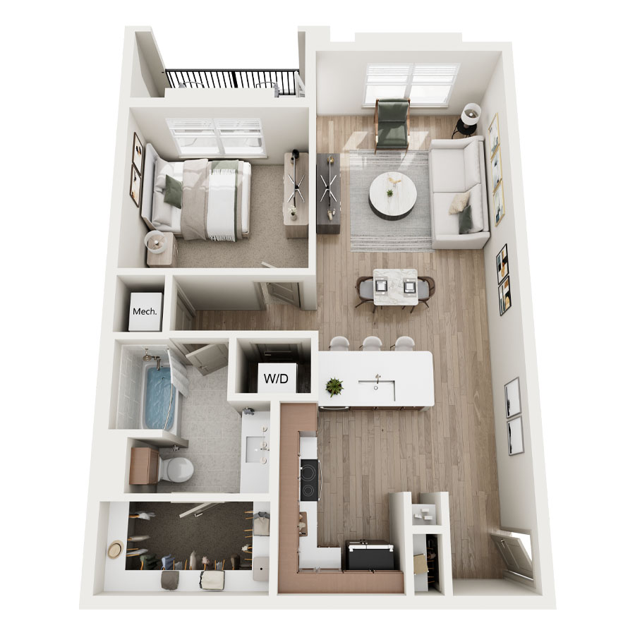 A1 floor plan
