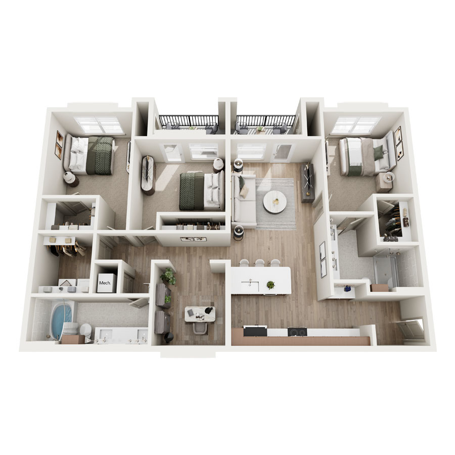C2 floor plan
