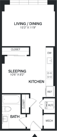 Studio-S3 floor plan