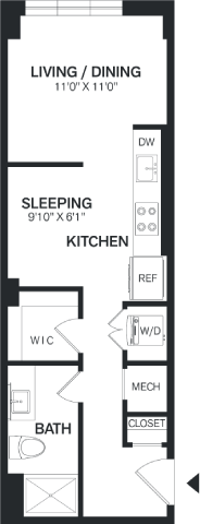 Studio-S5 floor plan