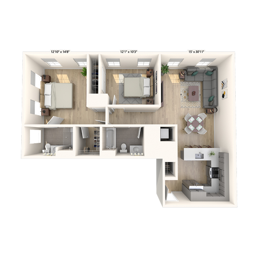 Hollow Tree A floor plan