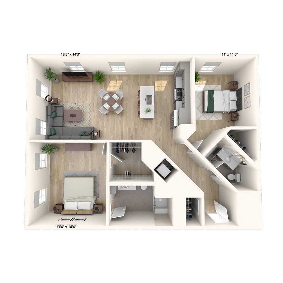 Ridge 2 floor plan