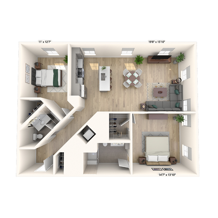 Ridge floor plan