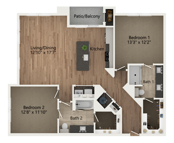 B2 floor plan