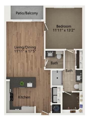 A4 floor plan